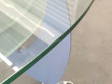 Vintage Mid-Century Modern Biomorphic Glass Kidney Coffee Table - thumbnail 14 of 16
