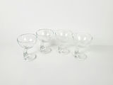 Vintage Bormioli Rocco Jerba Clear Glass Dessert Bowls - Set of 4 - thumbnail 2 of 8
