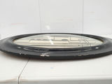 Vintage Mid Century Modern Abstract Metal Wire Bubble Convex Glass Oval Wall Art - thumbnail 4 of 11