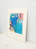 Vintage 1988 Stephen Bartlett Berkeley Square Gallery London Exhibition Poster On Board - thumbnail 3 of 6