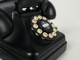 Crosley Kettle Classic Black Push Button Desk Telephone Retro Corded Phone - thumbnail 5 of 11