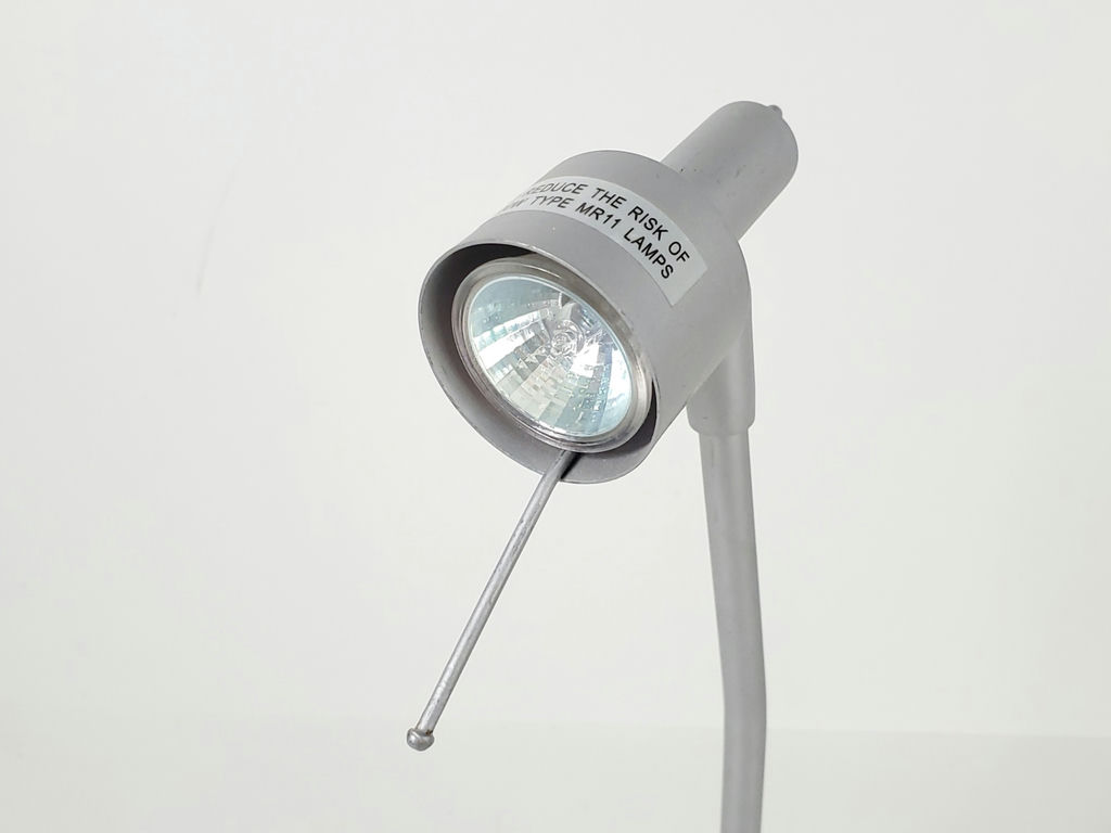 Vintage IKEA Vira Silver Metal Desk Lamp - image 5 of 8