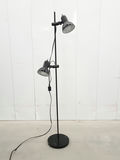 Vintage Mid-Century Dual Adjustable Spotlight Floor Lamp - thumbnail 4 of 10