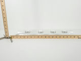 Modern Clear Glass Cylinder Tealight Holder Multi Candle Centerpiece - thumbnail 7 of 8