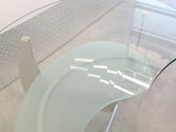 Vintage Mid-Century Modern Biomorphic Glass Kidney Coffee Table - thumbnail 13 of 16