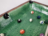 Vintage Cardinal Inc Handpainted Ceramic Pool Table Chip and Dip Set - thumbnail 9 of 13