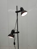 Vintage Mid-Century Dual Adjustable Spotlight Floor Lamp - thumbnail 3 of 10