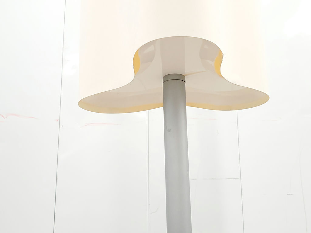 Vintage IKEA Rare Curved Clover Paper Floor Lamp Space Age Decor - image 12 of 18