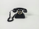 Crosley Kettle Classic Black Push Button Desk Telephone Retro Corded Phone - thumbnail 1 of 11
