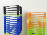 Vintage 90s Modular Interlocking Plastic CD Tower Extra Stackable Base Pieces Lot - thumbnail 4 of 7