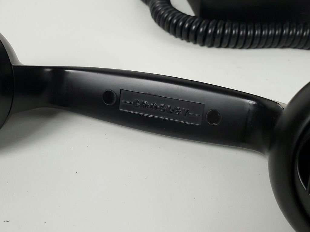 Crosley Kettle Classic Black Push Button Desk Telephone Retro Corded Phone - image 7 of 11