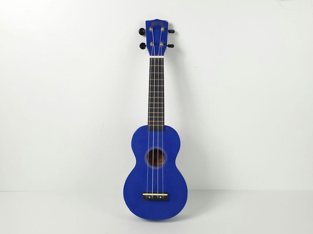 Mahalo MR1bu Rainbow Series Soprano Ukulele Blue Indonesia 4 String - image 1 of 7