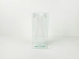 Vintage Leonardo Lifestyle Art Deco Frosted Suspended Clear Glass Panel Vase - thumbnail 8 of 9
