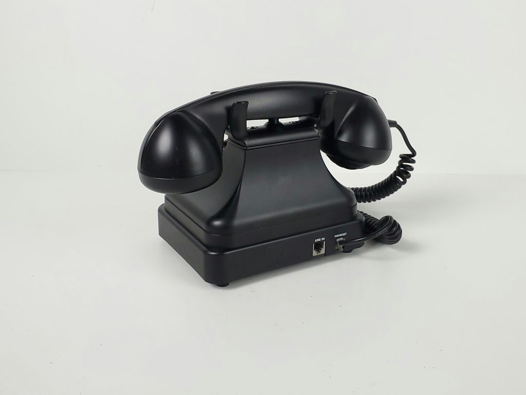 Crosley Kettle Classic Black Push Button Desk Telephone Retro Corded Phone - image 3 of 11
