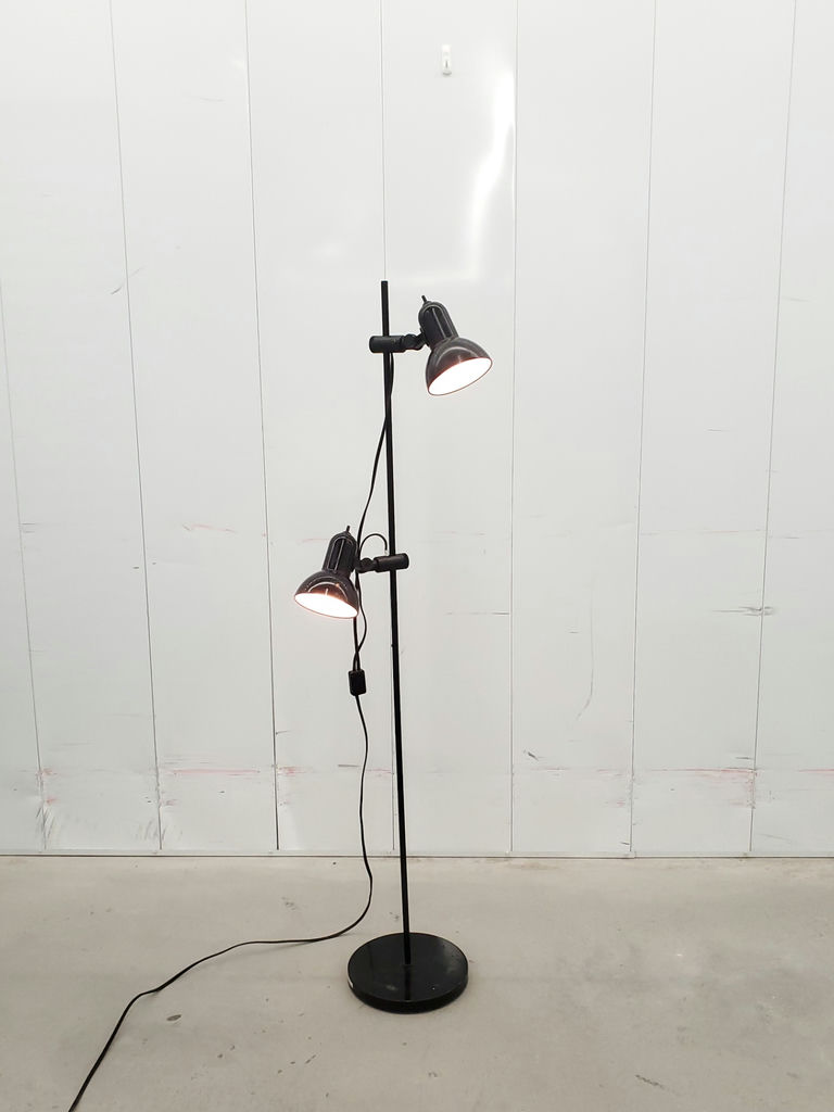 Vintage Mid-Century Dual Adjustable Spotlight Floor Lamp - image 2 of 10