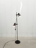 Vintage Mid-Century Dual Adjustable Spotlight Floor Lamp - thumbnail 2 of 10