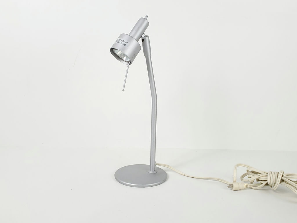 Vintage IKEA Vira Silver Metal Desk Lamp - image 1 of 8