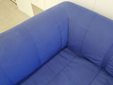 Vintage 1980s IKEA Grinda Blue Quilted Convertible Sofa Bed - thumbnail 10 of 18