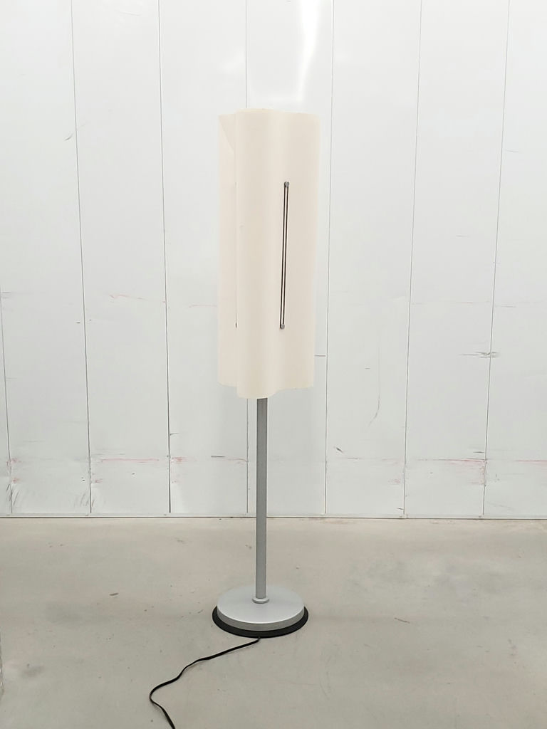 Vintage IKEA Rare Curved Clover Paper Floor Lamp Space Age Decor - image 16 of 18