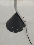Vintage Robert Sonneman Matte Black Metal Cone Torchiere Floor Lamp - thumbnail 8 of 12