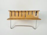 Vintage Mid-Century Modern Bentwood Slotted Countertop Knife Block - thumbnail 9 of 9