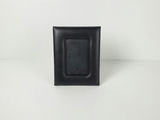 Vintage Y2K Minimalist Black Padded Faux Leather Tabletop Photo Frame - thumbnail 2 of 9