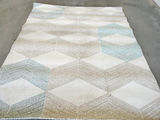 IKEA Marslev High Pile Polypropylene Area Rug - Turquoise & Beige - thumbnail 2 of 12