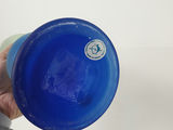 Vintage Spanish Frosted Triple Bulb Art Glass Vase - thumbnail 6 of 9