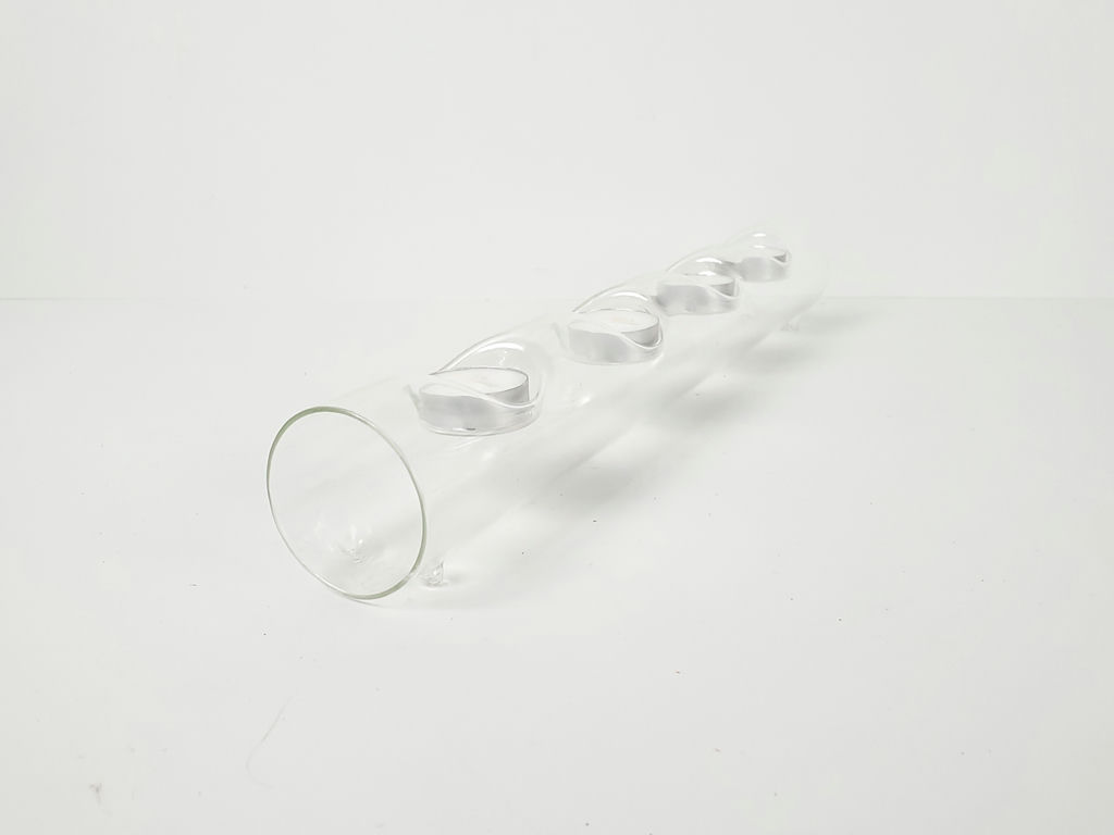 Modern Clear Glass Cylinder Tealight Holder Multi Candle Centerpiece - image 1 of 8