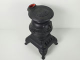 Vintage 1974 Arnels Signed Ceramic Pot Belly Stove Miniature Figurine - thumbnail 3 of 14