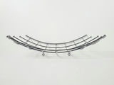 Vintage Mid-Century Atomic Chrome Wire Grid Fruit Basket Centerpiece - thumbnail 3 of 9
