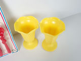 Vintage Krazy Utensils and Yellow Sundae Cups Lot - thumbnail 3 of 8