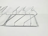 Vintage Mid-Century Chrome Wire Wall Mounted Magazine Racks - Pair - thumbnail 5 of 7