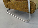 Pair of Vintage Mid-Century Bauhaus Tubular Chrome Lounge Chairs - Pair A - thumbnail 10 of 12