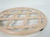 Vintage Home Basics Moroccan Lattice Cast Iron Trivets - Pair - thumbnail 7 of 8