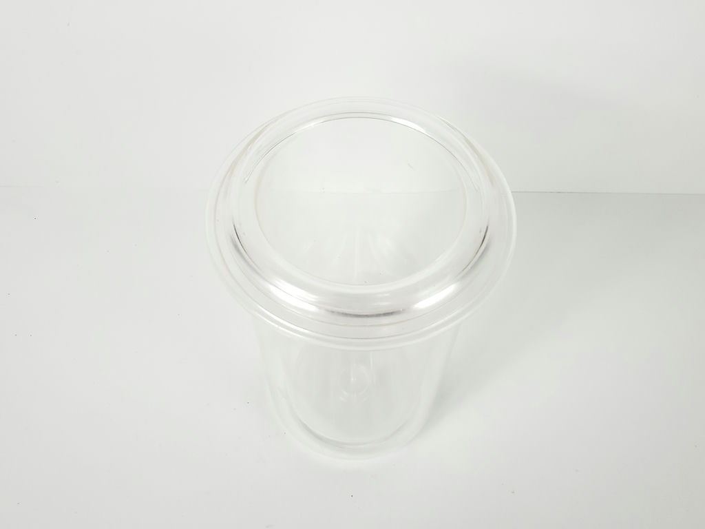 Vintage Guzzini Polaris Clear Acrylic Double Wall Wine Cooler Chiller - image 3 of 8