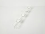 Modern Clear Glass Cylinder Tealight Holder Multi Candle Centerpiece - thumbnail 2 of 8