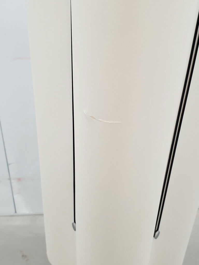 Vintage IKEA Rare Curved Clover Paper Floor Lamp Space Age Decor - image 15 of 18
