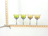 Vintage Farber Brothers Krome Kraft Coupe Cocktail Glasses - Set of 4 - thumbnail 8 of 8