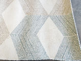IKEA Marslev High Pile Polypropylene Area Rug - Turquoise & Beige - thumbnail 7 of 12