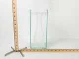 Vintage Leonardo Lifestyle Art Deco Frosted Suspended Clear Glass Panel Vase - thumbnail 7 of 9