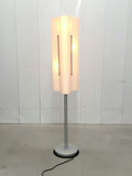 Vintage IKEA Rare Curved Clover Paper Floor Lamp Space Age Decor - thumbnail 1 of 18