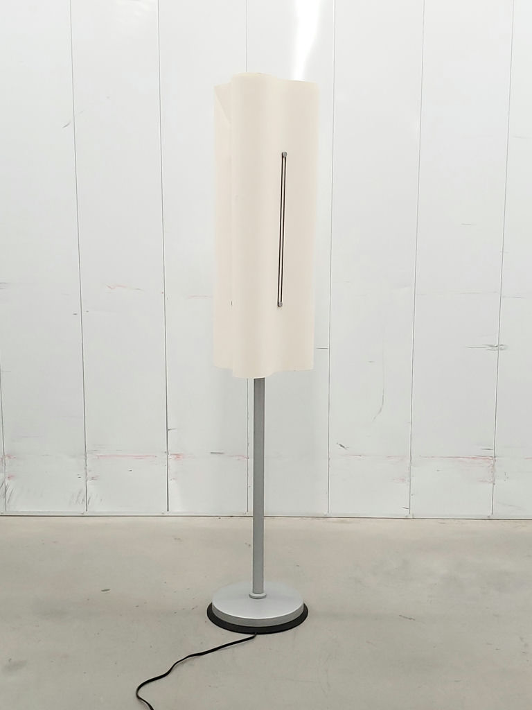 Vintage IKEA Rare Curved Clover Paper Floor Lamp Space Age Decor - image 17 of 18