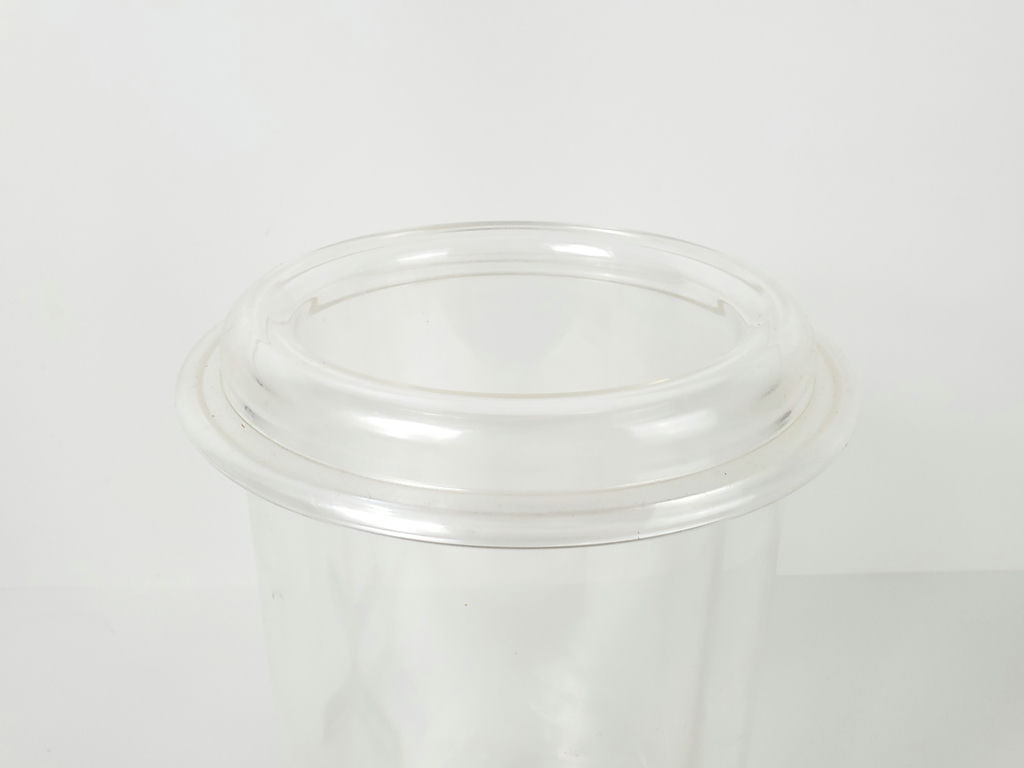 Vintage Guzzini Polaris Clear Acrylic Double Wall Wine Cooler Chiller - image 8 of 8
