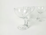 Vintage Bormioli Rocco Jerba Clear Glass Dessert Bowls - Set of 4 - thumbnail 5 of 8