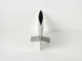 Vintage 1995 Leo Aerts Ziggy Vase Alinea Design Objects Stainless Steel - thumbnail 3 of 12