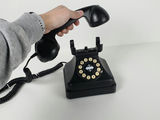 Crosley Kettle Classic Black Push Button Desk Telephone Retro Corded Phone - thumbnail 10 of 11
