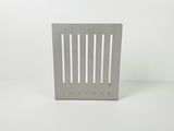 Industrial Slotted Metal Bookend Library Office Decor - thumbnail 4 of 7