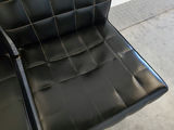 Vintage Mid-Century Modern Tufted 3-Seat Chrome Bench Sofa - thumbnail 11 of 16