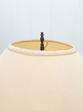 Vintage Hollywood Regency Filigree Off White Metal Table Lamp - thumbnail 10 of 11